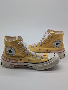 Converse Chuck 70 High Citron Pulse 570787C Women's Size 7 Yellow High Top Shoes
